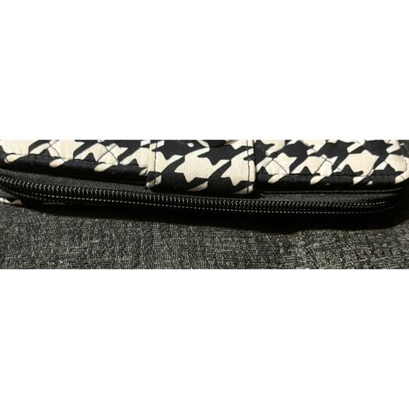 VERA BRADLEY MIDNIGHT HOUNDSTOOTH Turn Latch Wallet - Picture 6 of 12